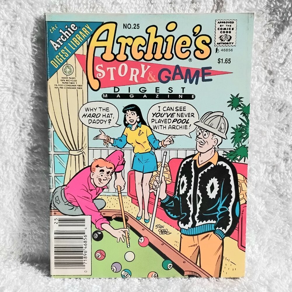 5/$20 1992 Archie Story & Game Digest Magazine No. 25!!